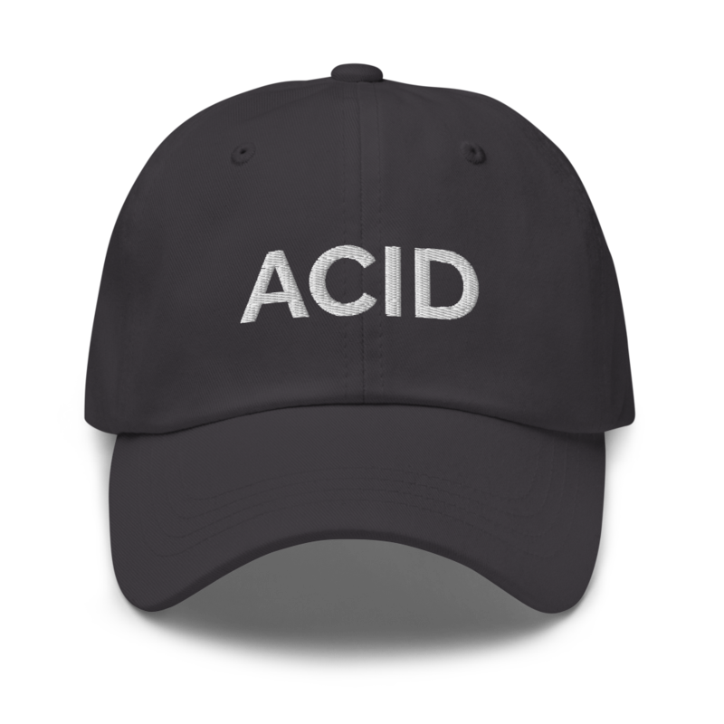 Acid Hat - Dark Grey