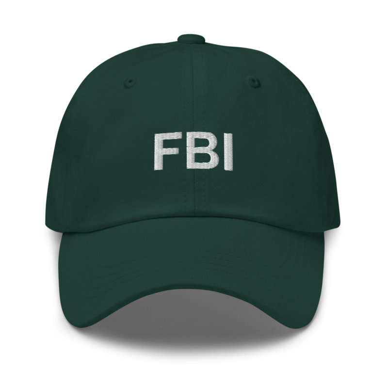 Fbi Hat - Spruce