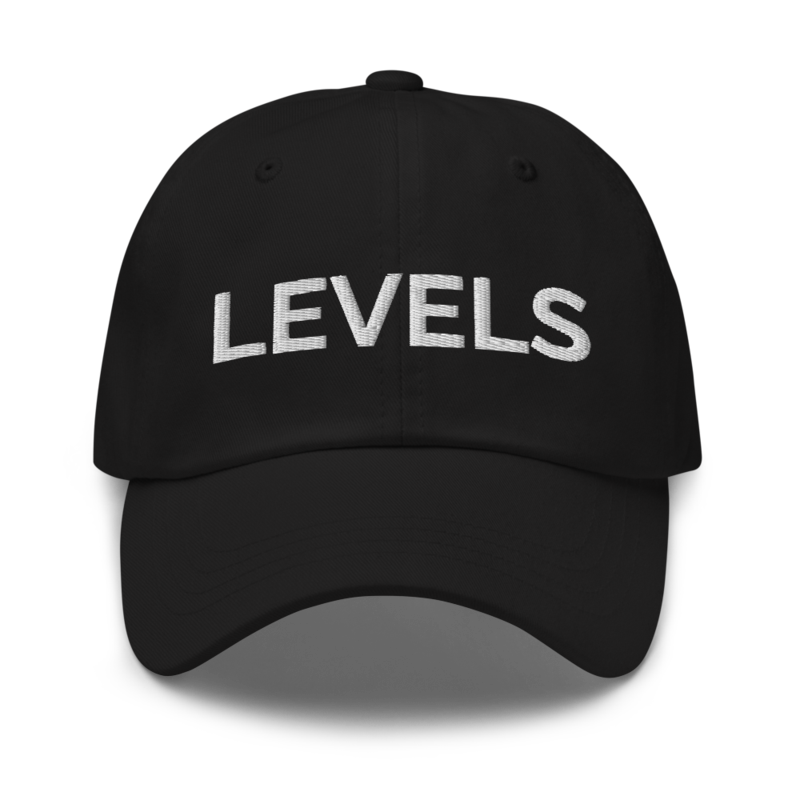 Levels Hat - Black