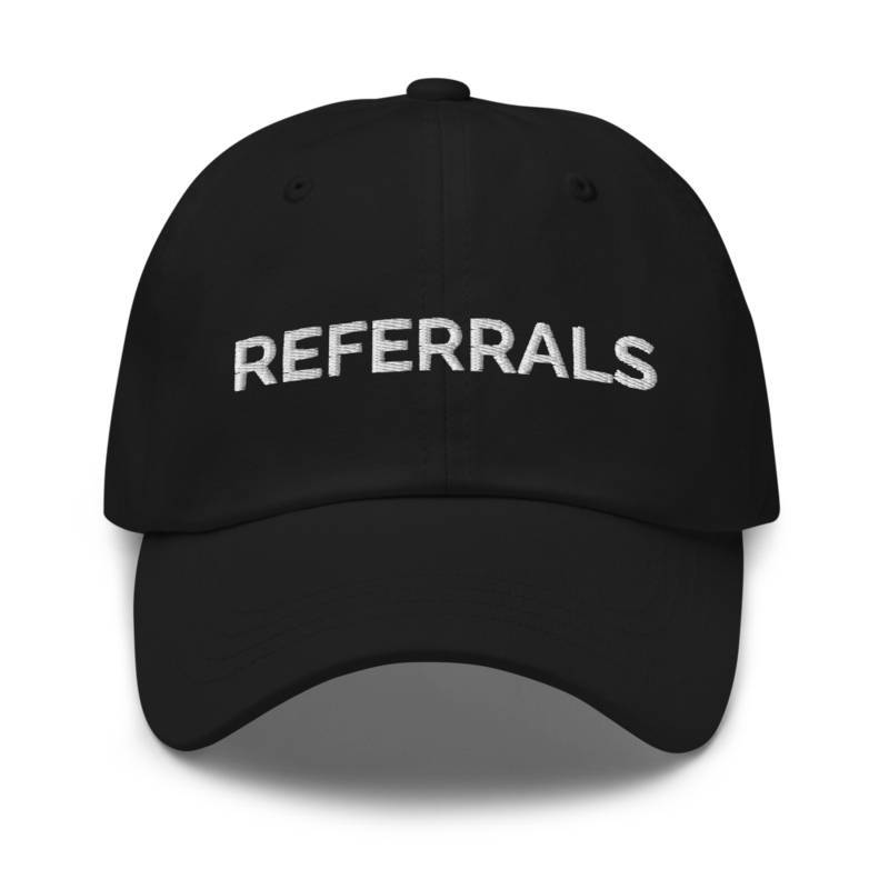 Referrals Hat - Black