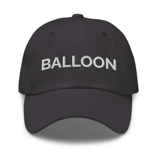 Balloon Hat - Dark Grey