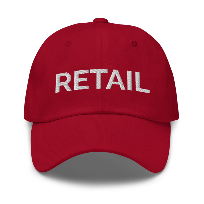 Retail Hat - Cranberry