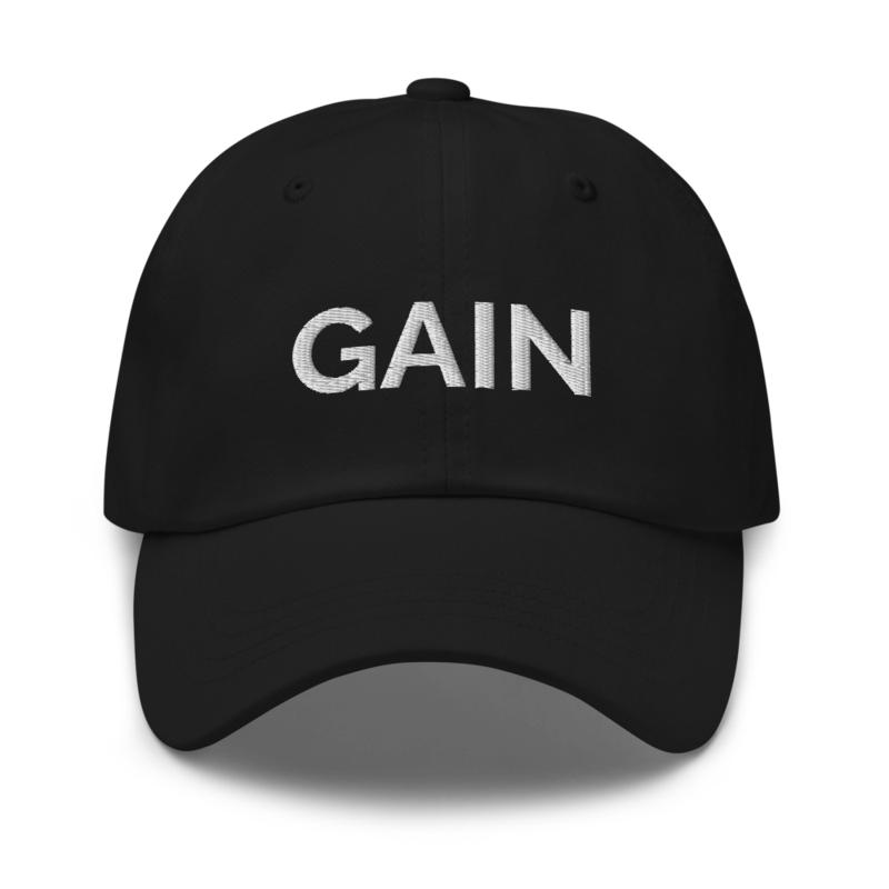 Gain Hat - Black