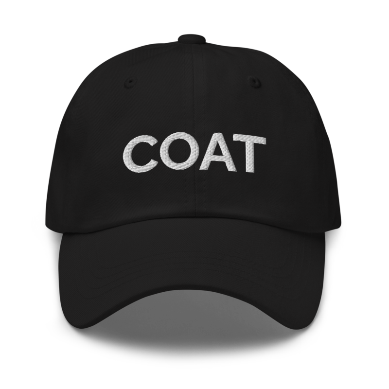 Coat Hat - Black