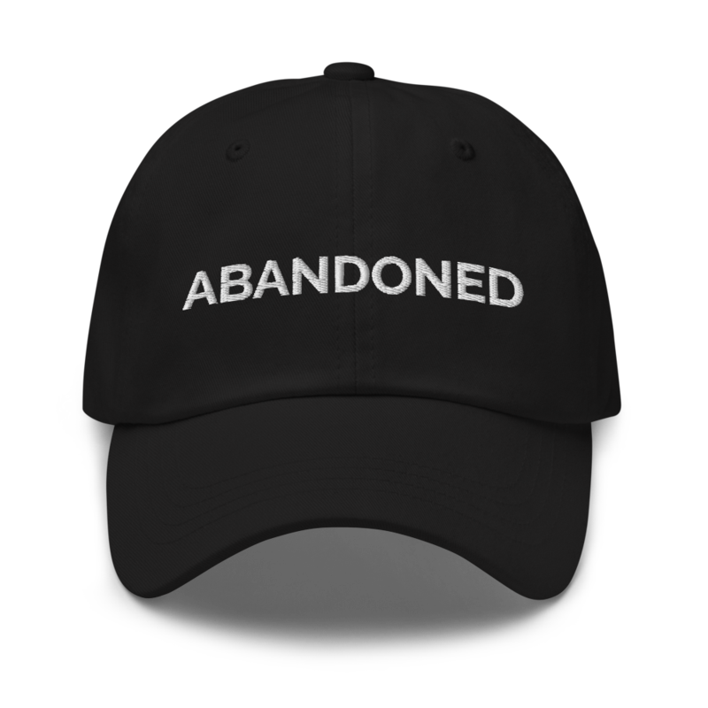 Abandoned Hat - Black