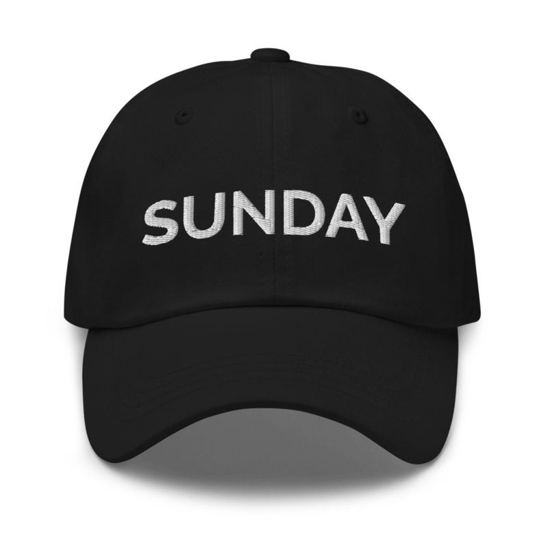 Sunday Hat - Black