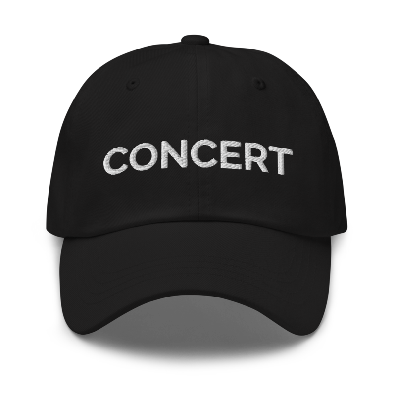 Concert Hat - Black