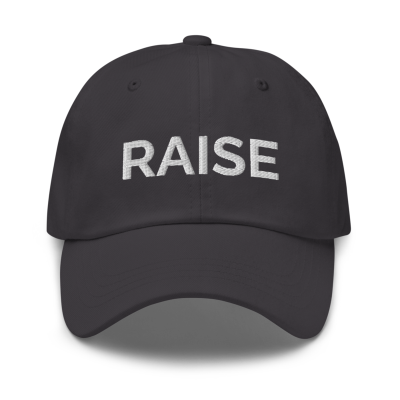 Raise Hat - Dark Grey