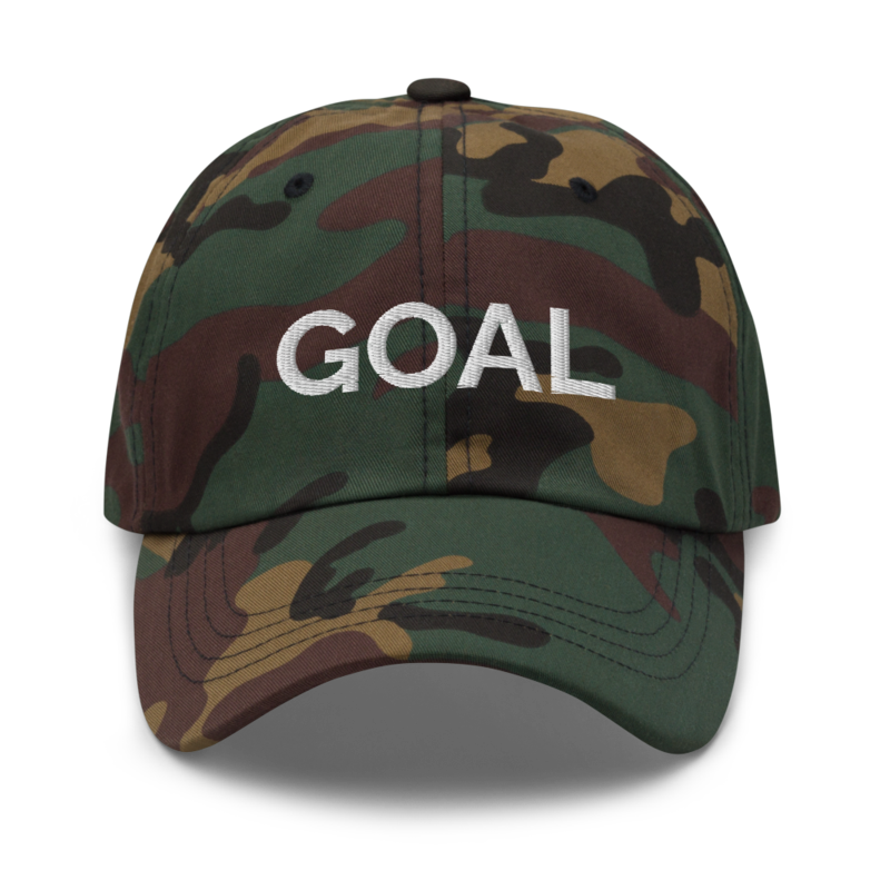 Goal Hat - Green Camo