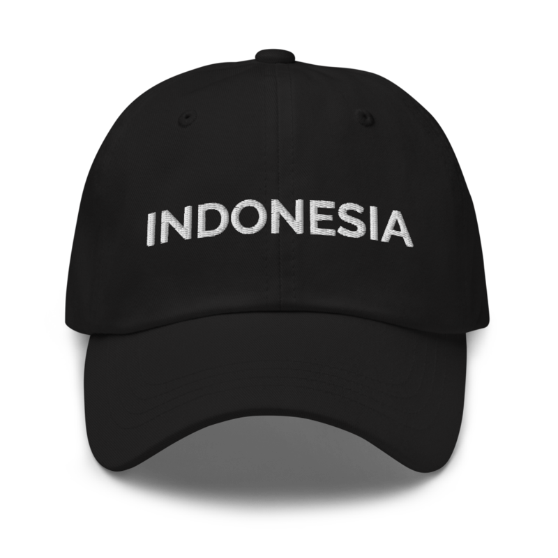 Indonesia Hat - Black