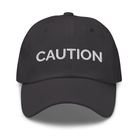 Caution Hat - Dark Grey