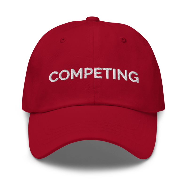 Competing Hat - Cranberry