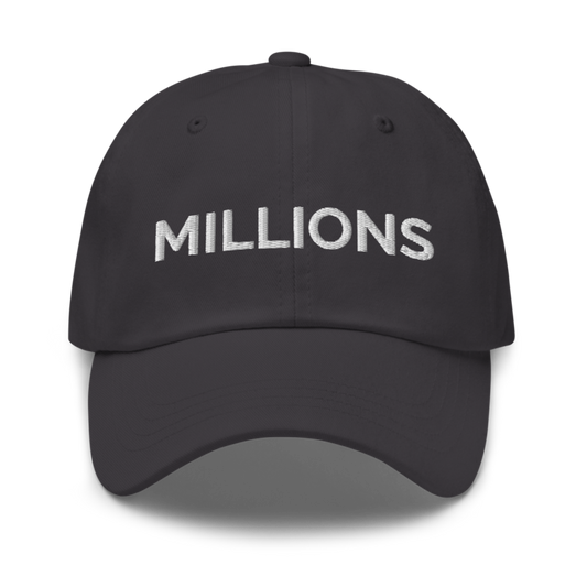Millions Hat - Dark Grey