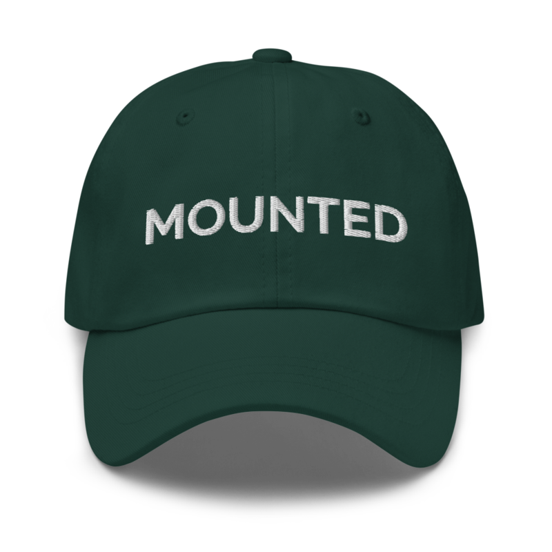 Mounted Hat - Spruce