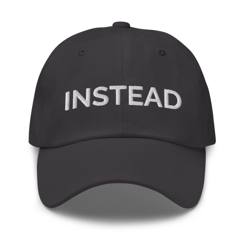 Instead Hat - Dark Grey