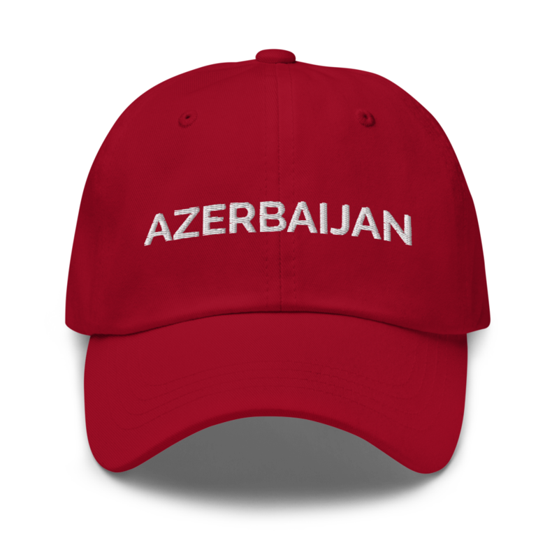 Azerbaijan Hat - Cranberry