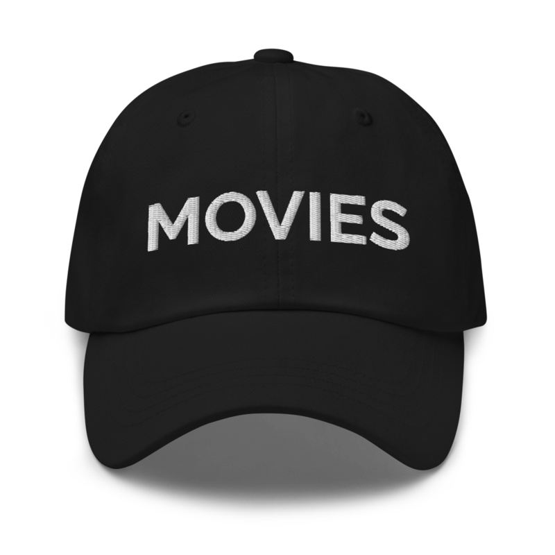 Movies Hat - Black