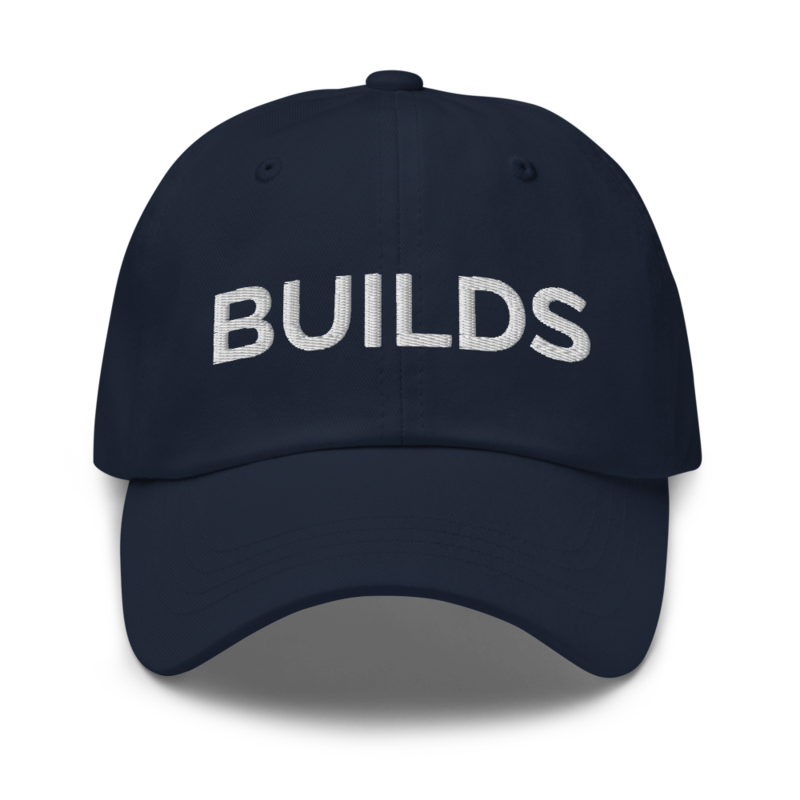 Builds Hat - Navy
