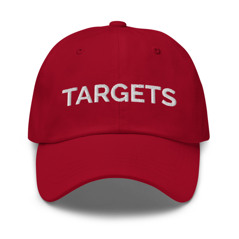 Targets Hat - Cranberry