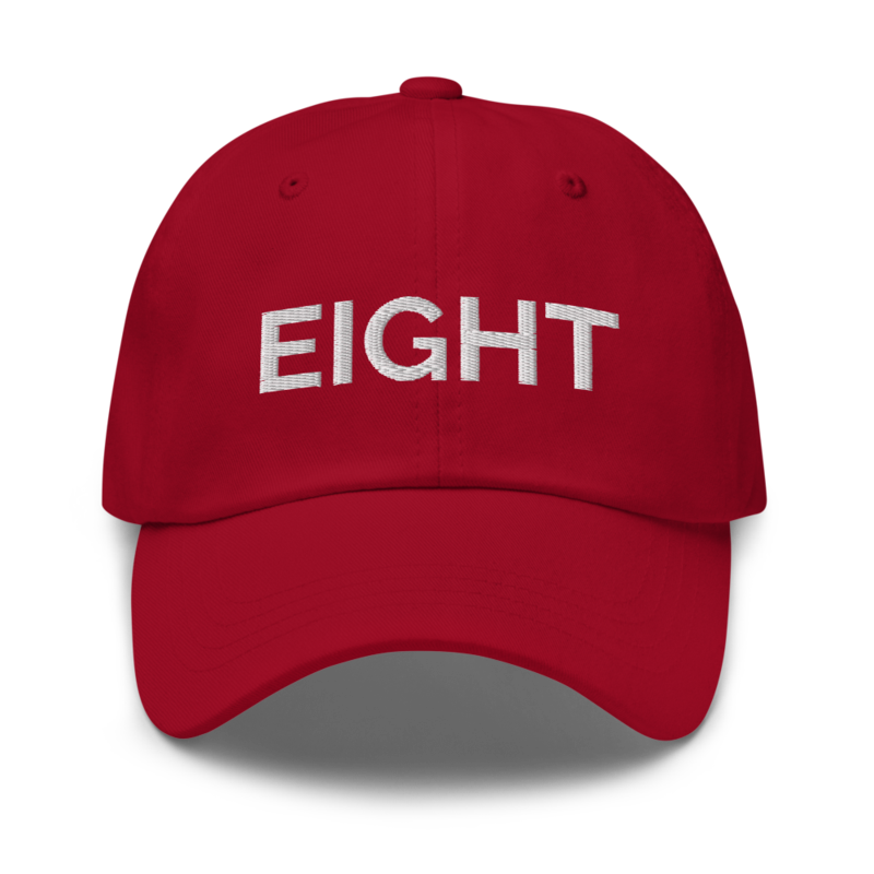 Eight Hat - Cranberry