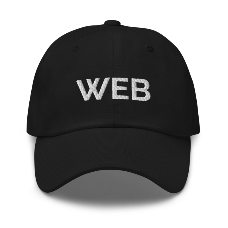 Web Hat - Black