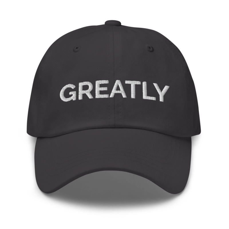 Greatly Hat - Dark Grey