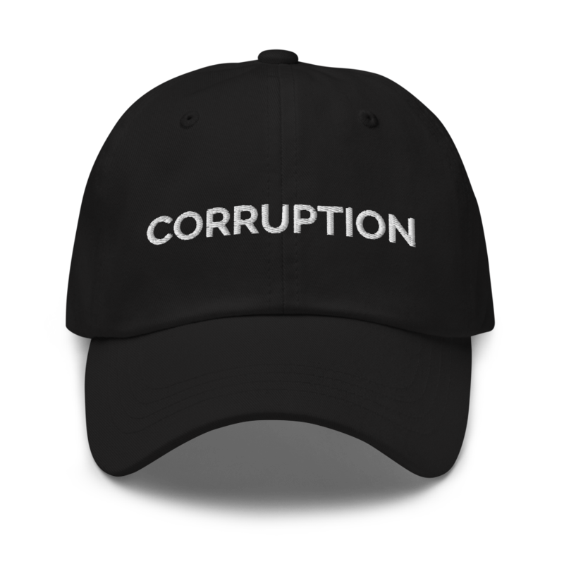Corruption Hat - Black