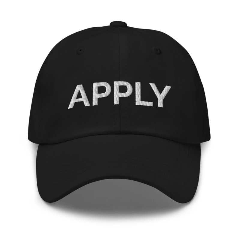 Apply Hat - Black