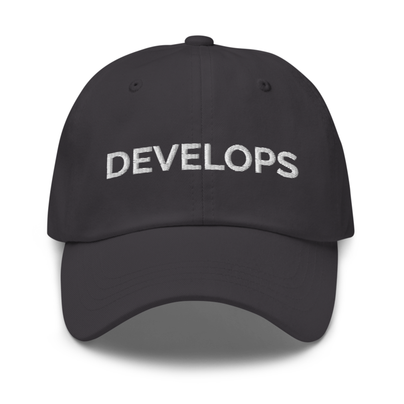 Develops Hat - Dark Grey