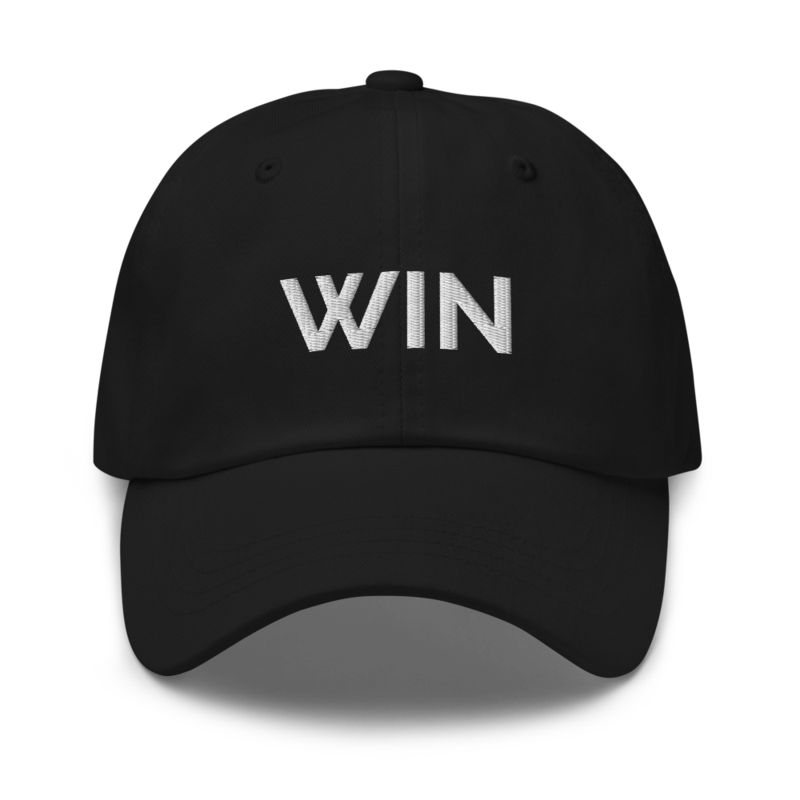 Win Hat - Black