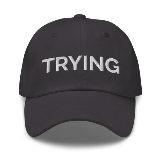 Trying Hat - Dark Grey