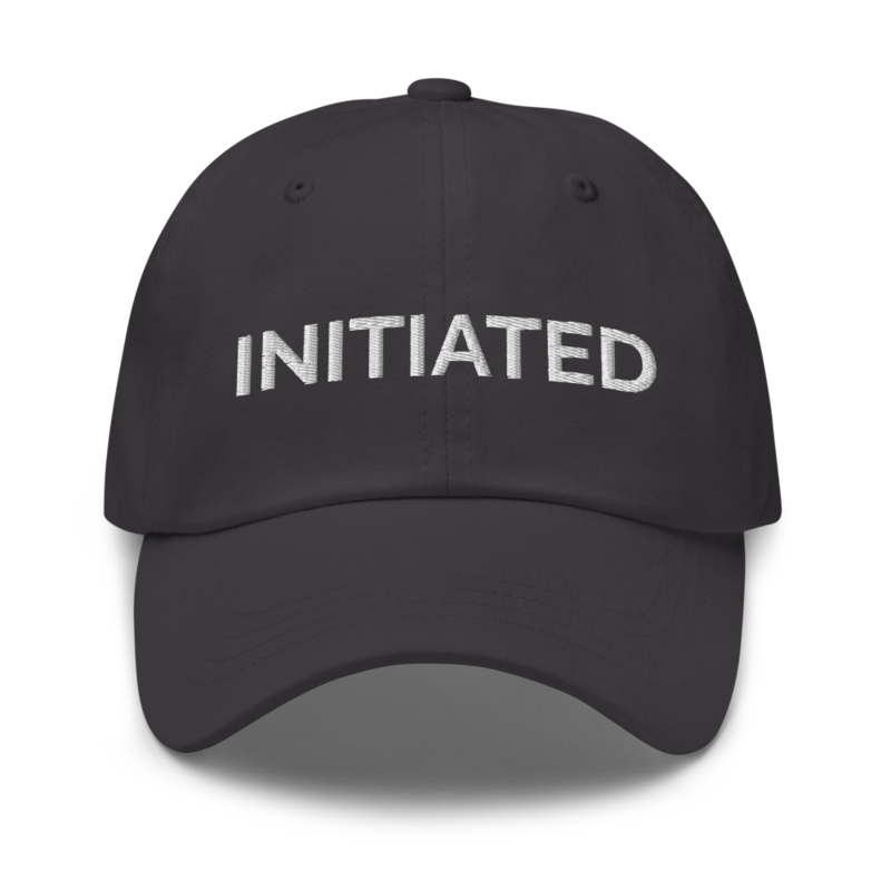 Initiated Hat - Dark Grey