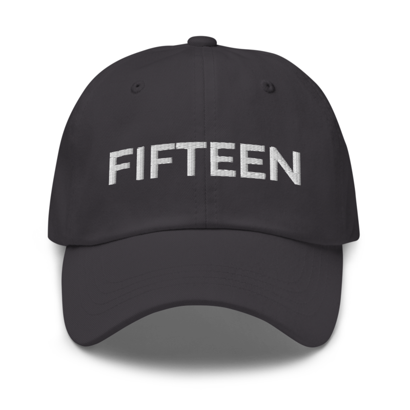 Fifteen Hat - Dark Grey