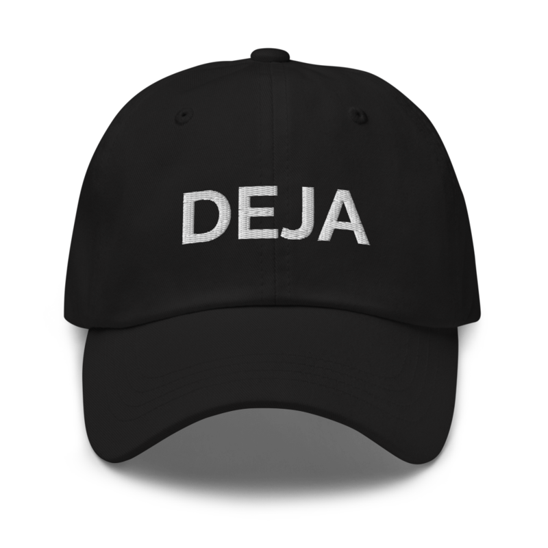 Deja Hat - Black
