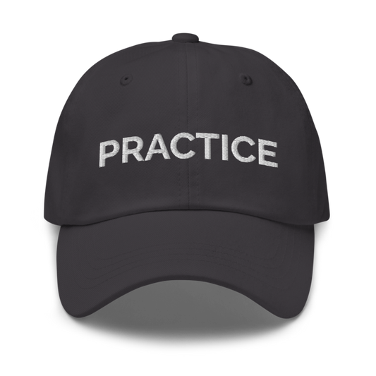 Practice Hat - Dark Grey