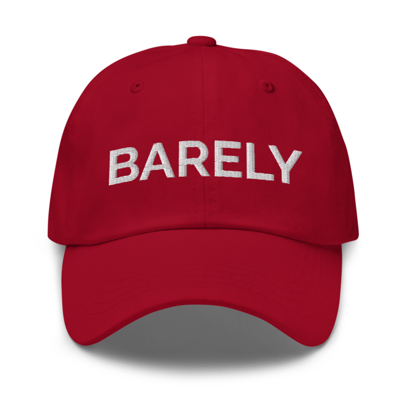 Barely Hat - Cranberry