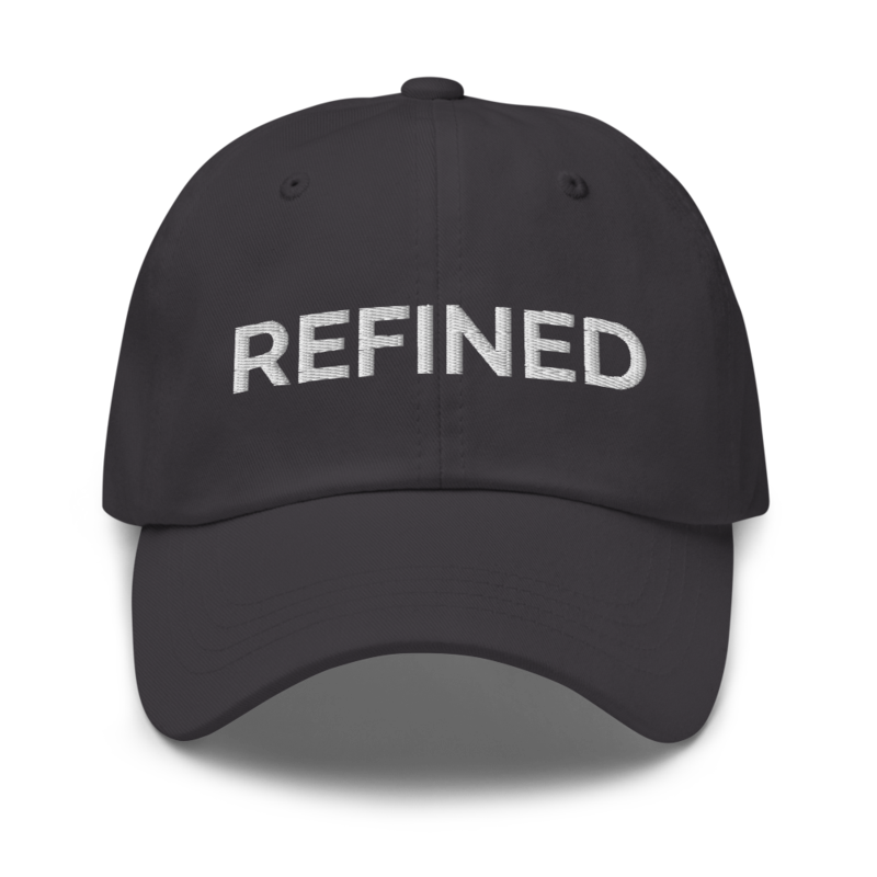 Refined Hat - Dark Grey