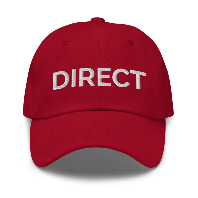 Direct Hat - Cranberry