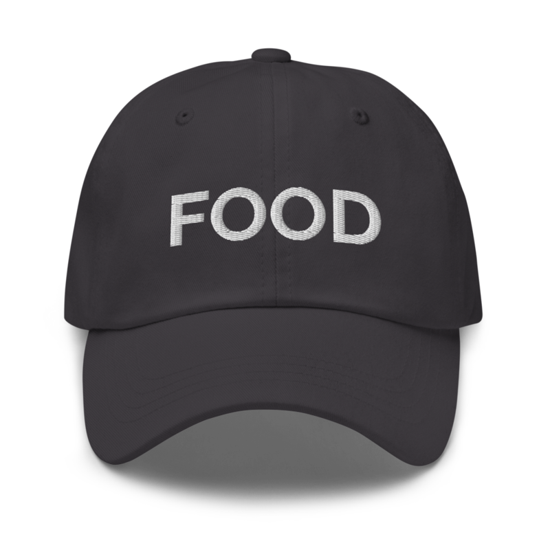 Food Hat - Dark Grey