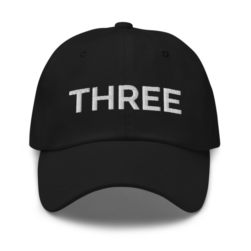 Three Hat - Black