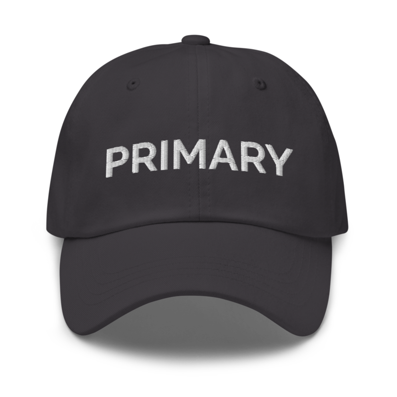 Primary Hat - Dark Grey