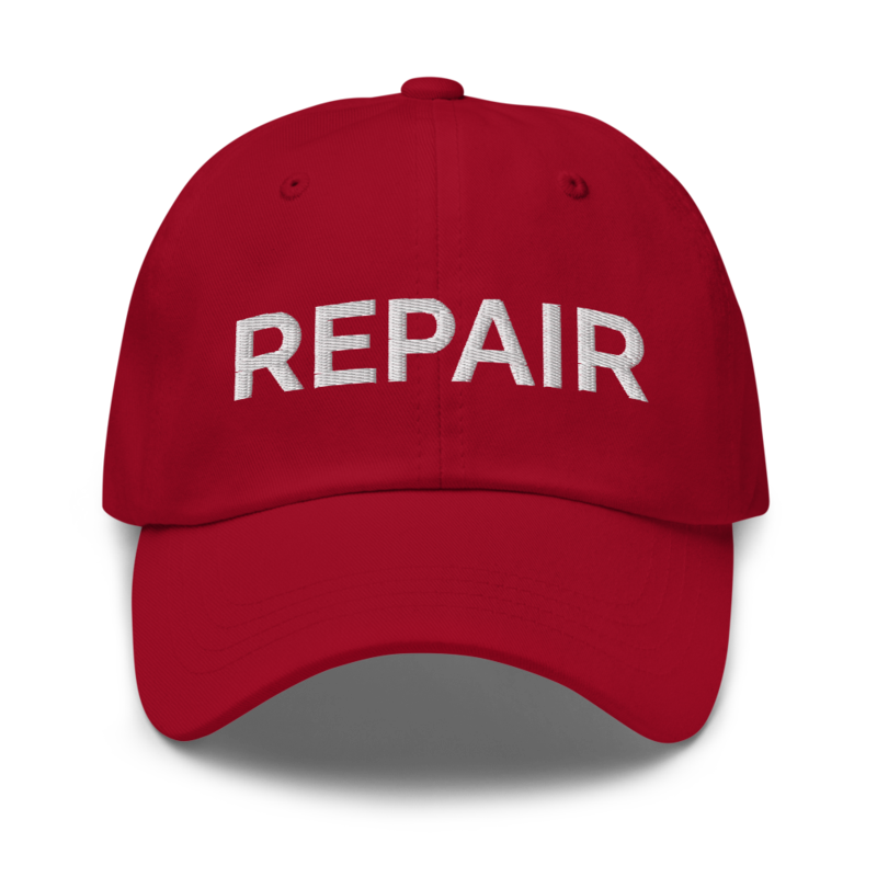 Repair Hat - Cranberry