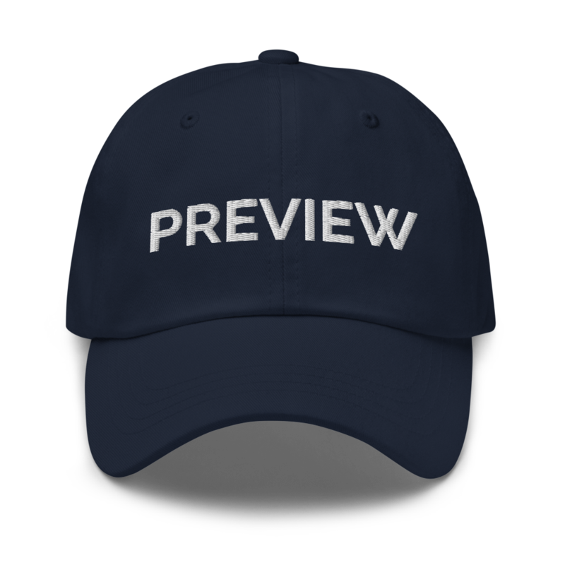 Preview Hat - Navy