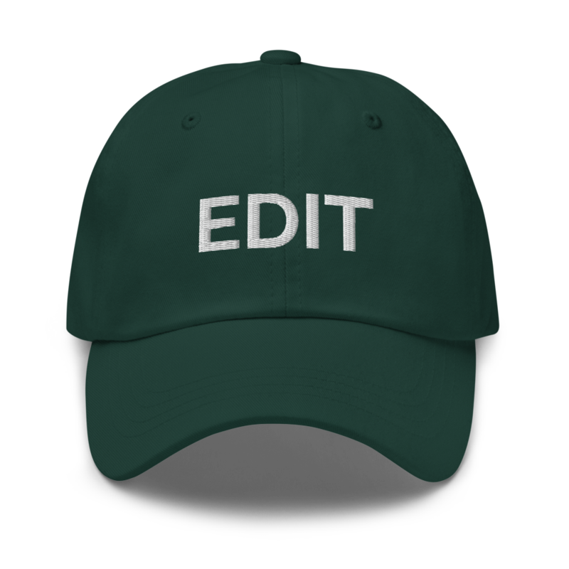 Edit Hat - Spruce