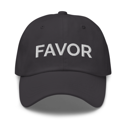 Favor Hat - Dark Grey