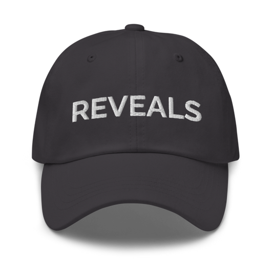 Reveals Hat - Dark Grey