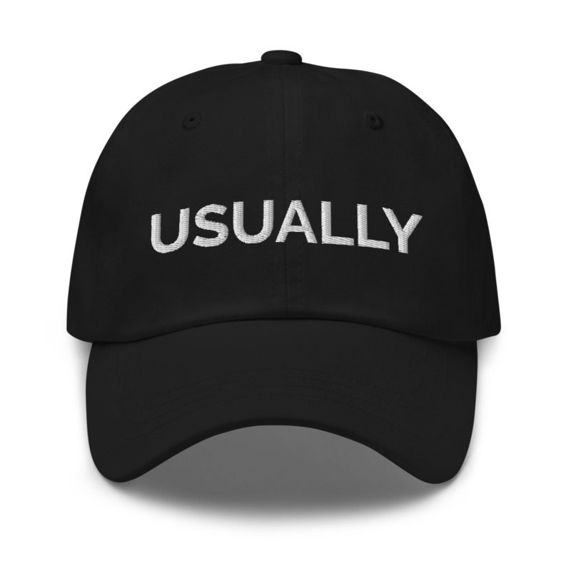 Usually Hat - Black