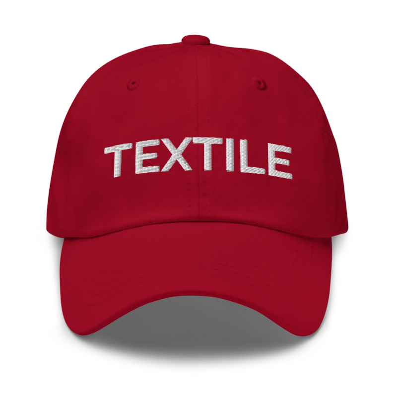 Textile Hat - Cranberry