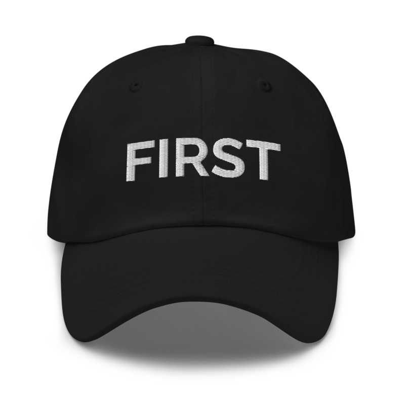 First Hat - Black