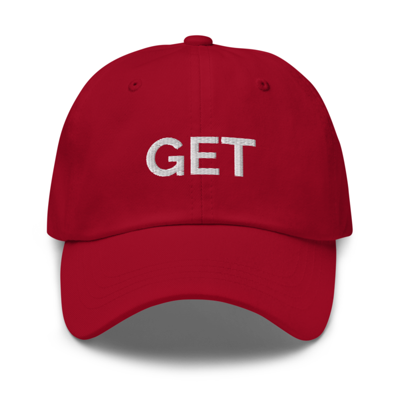 Get Hat - Cranberry